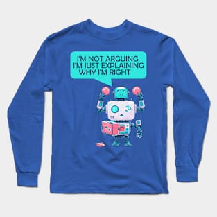 robot Long Sleeve T-Shirt